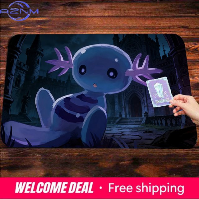 Potdemiel Pokémon Wooper Dark Castle TCG Spielmatte, mit rutschfester Gummibasis - Bild 1