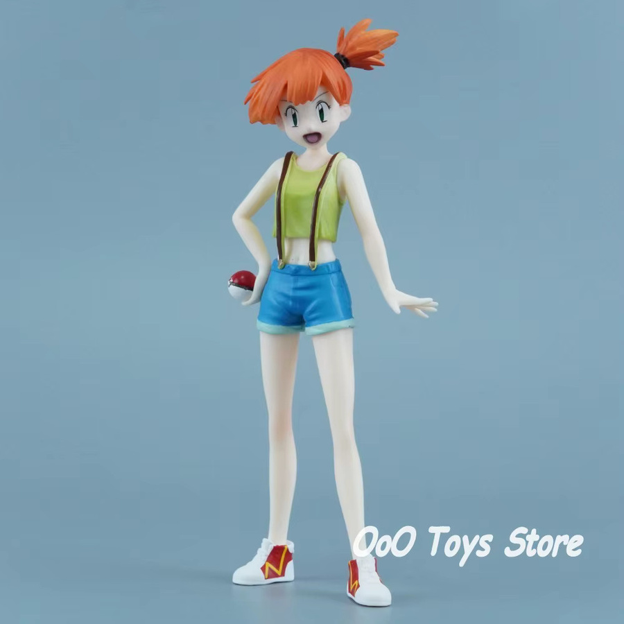Bandai Pokémon Anime Figuren Brock Ash Ketchum Misty Sammlerfiguren aus PVC in Mehrfarbig, Höhe: 13 cm - Bild 1