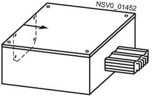 Siemens Verteilungskasten BVP:611103 BD2A-1000-EE-EBAL Endeinspeisung aus Aluminium in Lichtgrau - Bild 1