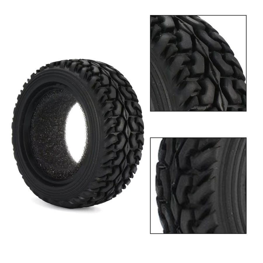 YSIDO Rallye Reifen, 4-teiliges Set, 75mm, für 1:10 RC Auto - Bild 5