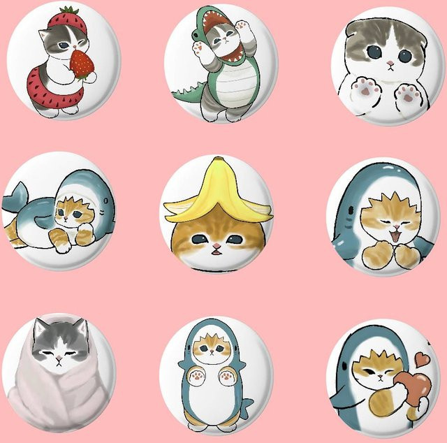 Kayou Abzeichennadeln, Katzen, Sammleraccessoires - Bild 1