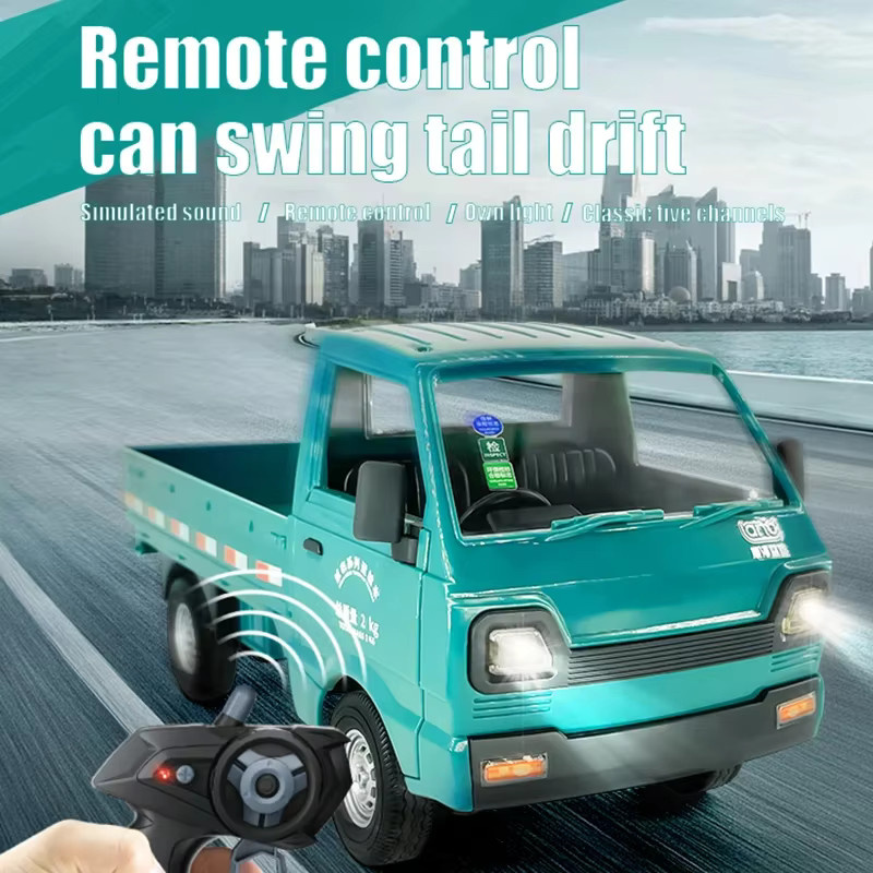 CONUSEA RC Truck Drift Car, Fernbedienung, Transportfahrzeug, mit Licht - Bild 2
