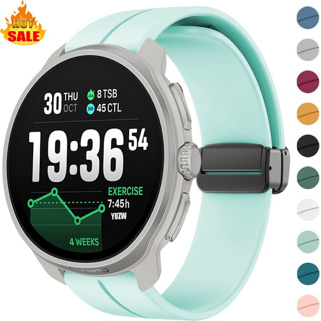 Suunto Uhrenarmband Silikon, D-Schnalle, Unisex - Bild 1