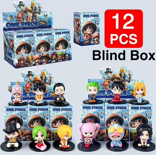 Bandai One Piece Strohhut-Actionfiguren, 6-12-teiliges Set - Bild 1