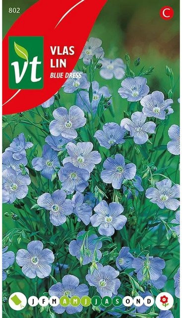 Arborix Blauer Lein Samen für blaue Blüten, ca. 1 g - Bild 1