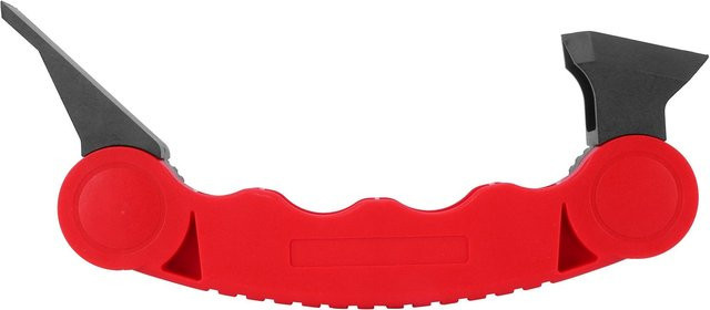 KONNWEI Winkel-Schaber aus Kunststoff in Rot zum Entfernen von Kleber, Glas und Dichtungsrückständen - Bild 1