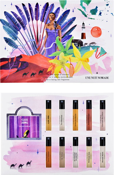 Une Nuit Nomade Discovery Kit, 10 x 2,5 ml Eau de Parfum, Unisex - Bild 1