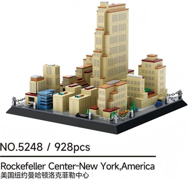 Linyi toy Architektur Wahrzeichen Gebäude, Bausatz, ab 14 Jahren - Bild 1