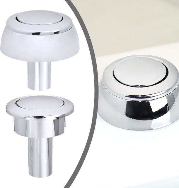 Siamp Spülknopf für Storm 33A WC Push Button Flush Chrom 34335077 - Bild 1