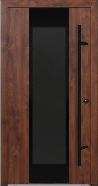 FM Türen Innenbeschläge Set AS68 Modell 28 in Nussbaum Braun, Rechts, B: 110 cm, H: 210 cm - Bild 1