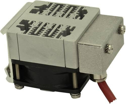 RO/SE LM-Heizungen HHM Lüfterheizung in Silber, 230 V/AC, max. 50 W, H x B x T: 85 x 60 x 85 mm - Bild 1