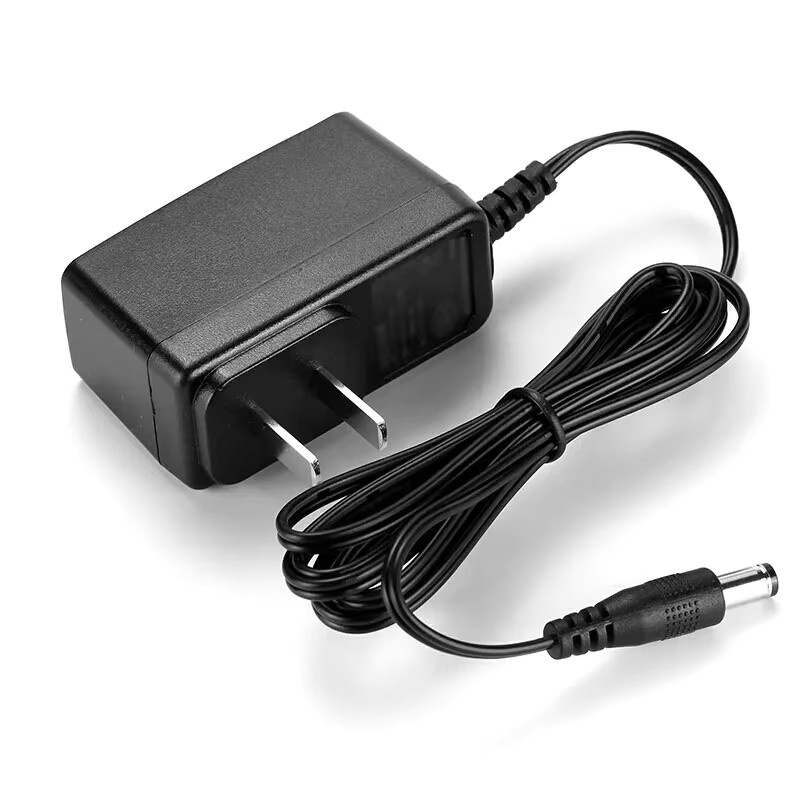 Aleaivy 12,6 V 1 A Lithium-Batterieladegerät für 18650 Akkus, schwarzes Wandladegerät mit DC 5,5 x 2,1 mm Stecker - Bild 2