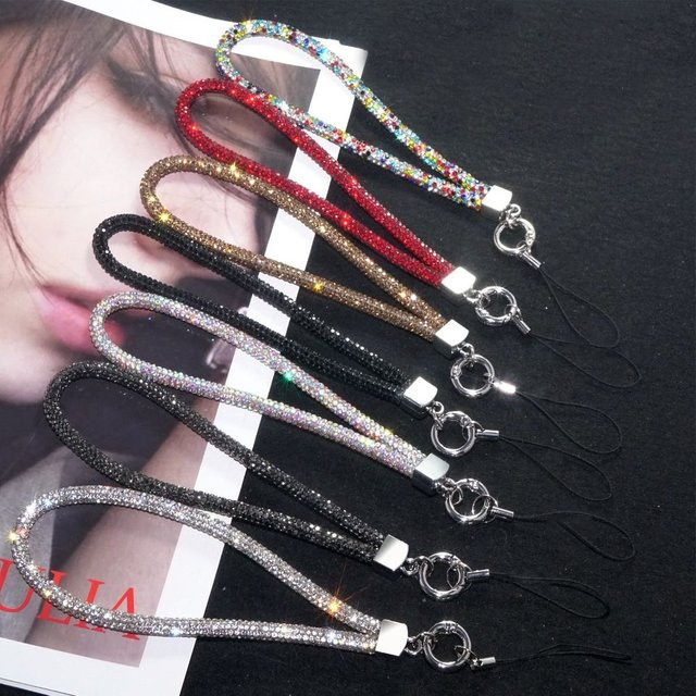Telefon Lanyard, Diamant Kristall, Strass, Unisex - Bild 1