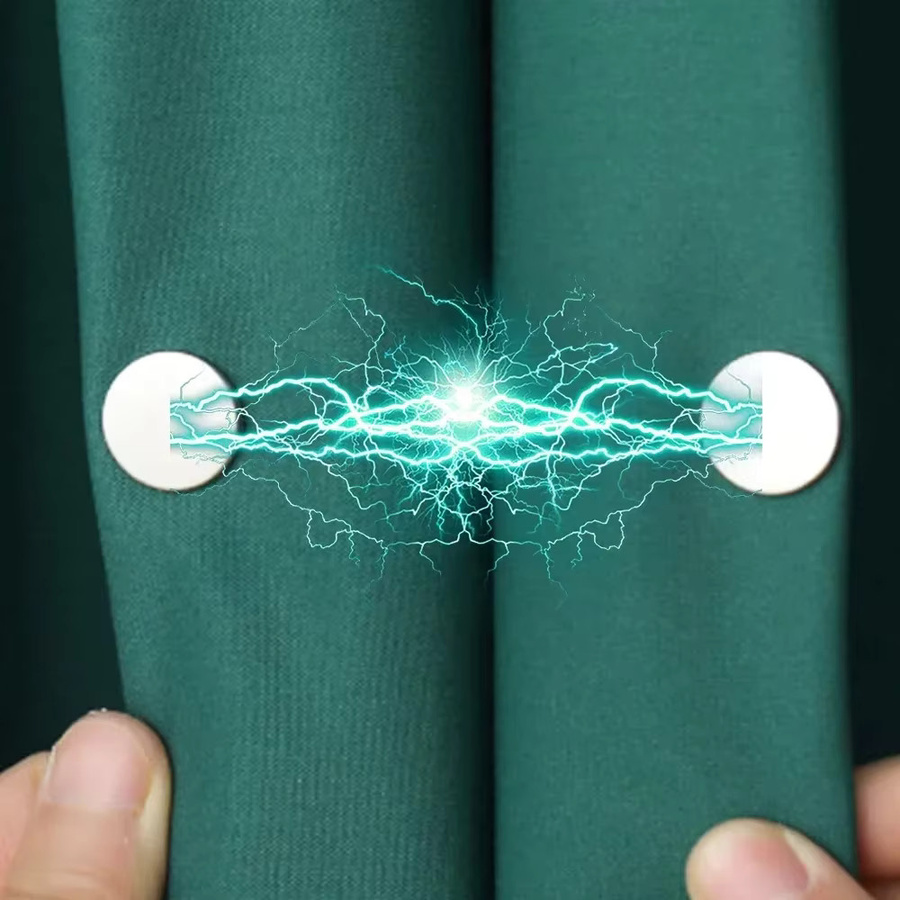Magnetischer Vorhang mit abnehmbarer Schnalle zur Lichtregulierung und Fensterabdichtung - Bild 4