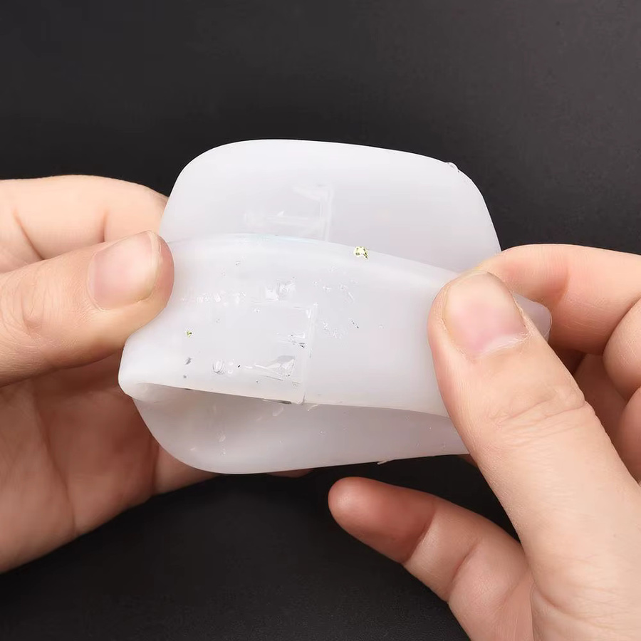 5er Set Silikon Messbecher von LIEBE ENGEL, transparent mit Skala, 100 ml, ideal für Lebensmittel und DIY-Projekte wie Epoxidharz oder Schmuckherstellung - Bild 6