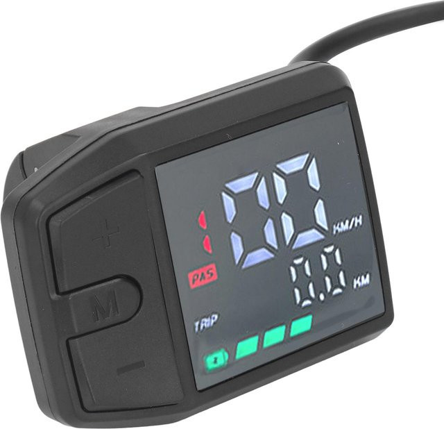 Multifunktionales BAFANG LCD-Farbdisplay für elektrische Fahrräder, wasserdichtes Bedienfeld in Grau - Bild 1