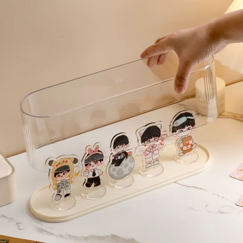 Transparente Acryl-Vitrine für Auto-Modelle und Blind Boxen, stehend und unregelmäßig geformt - Bild 3