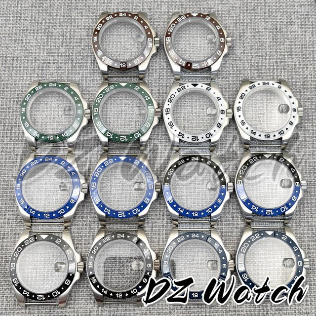 Taucheruhrengehäuse, 40 mm, Keramiklünette, Saphirglas, Unisex - Bild 1