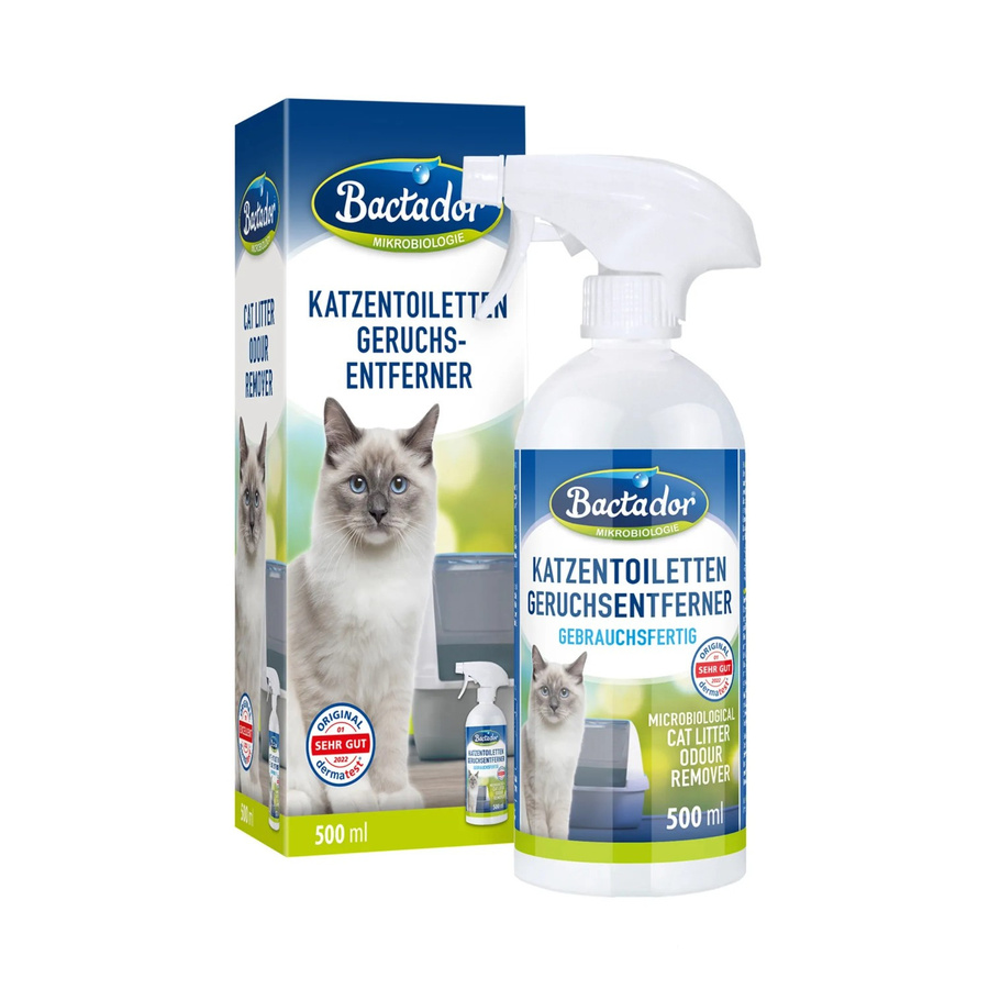 Bactador Katzentoiletten Geruchsentferner 500 ml - Bild 2