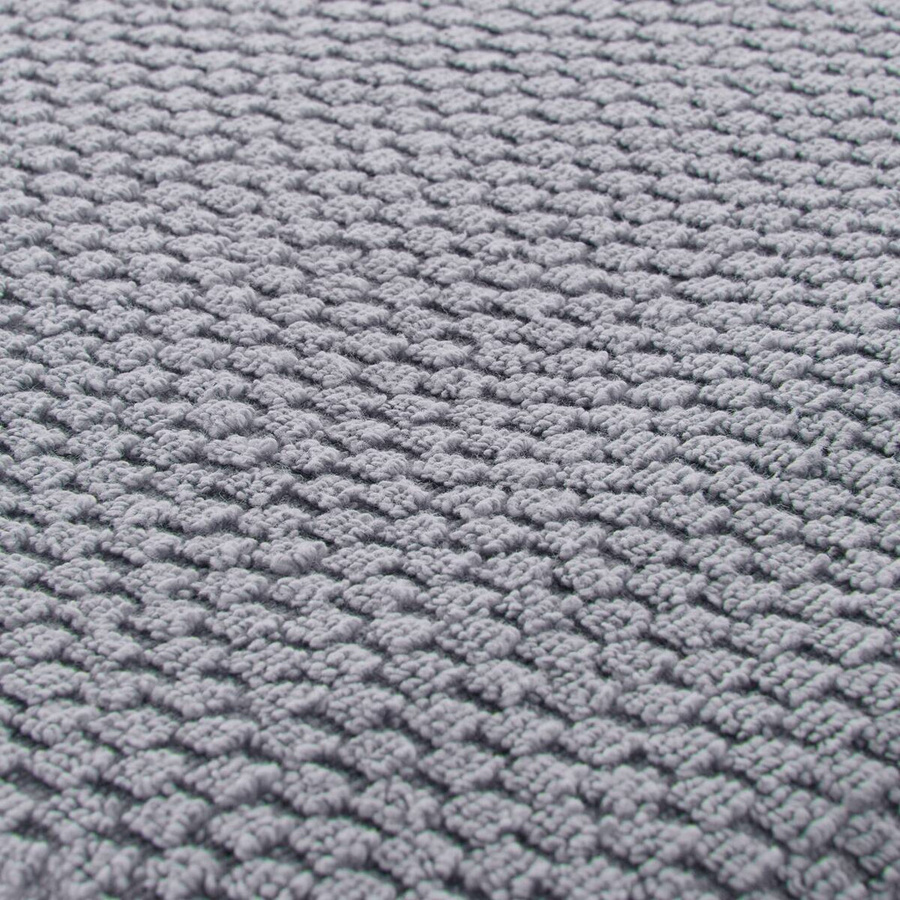 POCOline Handtuch Popcorn aus Baumwolle in Anthrazit, Breite: 50 cm, Länge: 100 cm - Bild 2