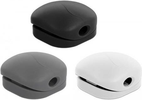Delock Kabel-Halteclips Schwarz B: 36 mm, H: 15 mm, 1 Set, 18299 - Bild 1