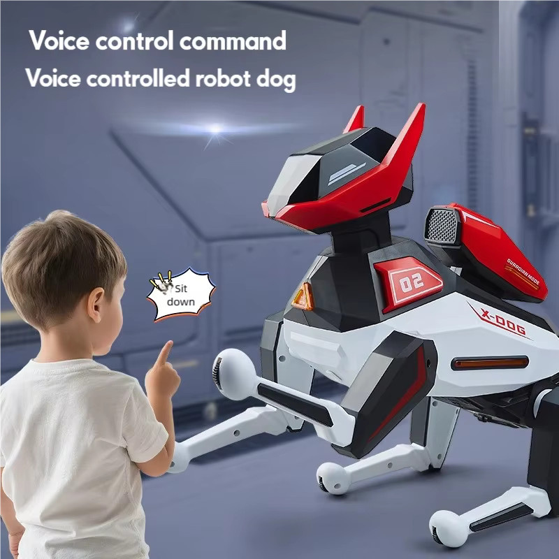 ZOCO KI-Simulationsroboter-Hund, Roboterhund, Sprachsteuerung, APP-Kontrolle, Programmierbar, Interaktiv - Bild 4