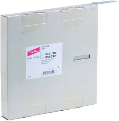 DEHN Spannband aus Edelstahl V2A, Breite: 25 mm, Dicke: 0,3 mm, Länge: 100 m - Bild 1
