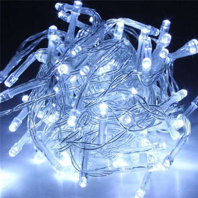 KUALOOL LED Lichterkette Outdoor Wasserdicht mit 100 LEDs, Farbe Multicolour, Länge: 10 m - Bild 7