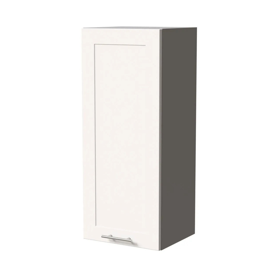 Feldmann-Wohnen Hängeschrank Oslo modern in Grau und Weiß Matt, B/T/H: 40 x 32,5 x 96 cm - Bild 2