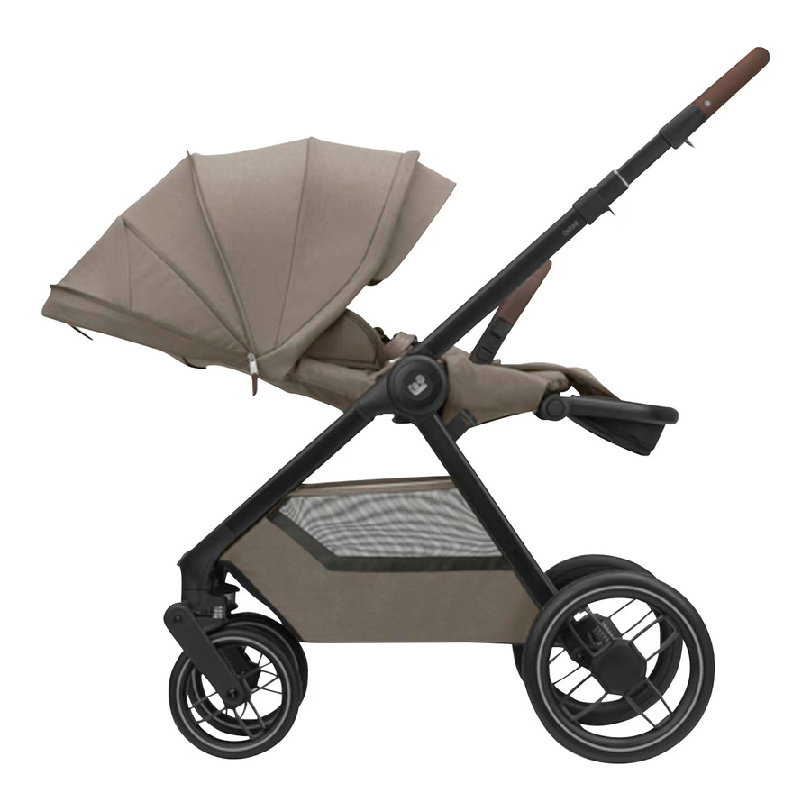 Maxi-Cosi Buggy Oxford Offroad-Jogger in Braun mit Federung und Schwenkrädern - Bild 2