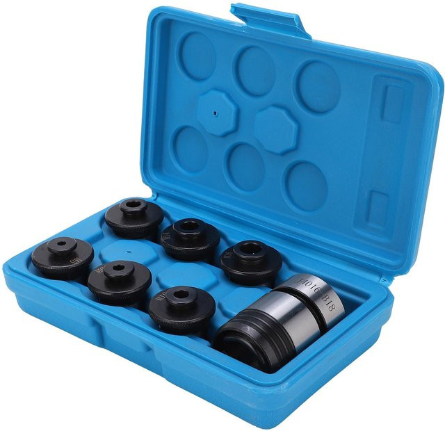Aimo Schnellwechsel-Gewindebohrfutter-Set mit Bit-Halter in Blau - Bild 1