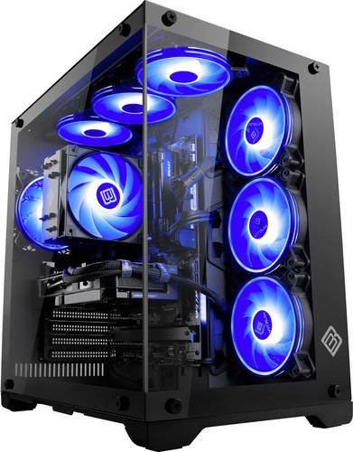 CSL Computer Gaming PC M12260H in Schwarz mit AMD Ryzen 7 8700F, 32GB RAM, 2TB SSD und AMD Radeon RX 9070 16GB GDDR6 - Bild 1