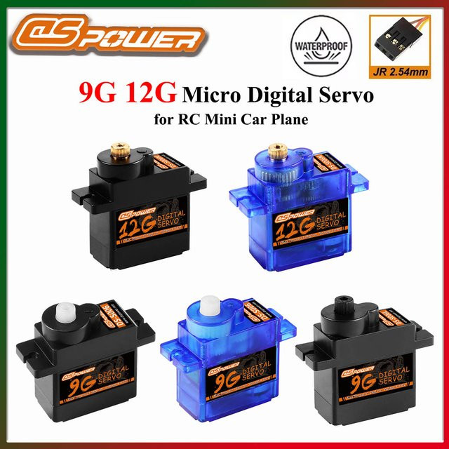 DSPOWER Micro Digital Servo, Kunststoff/Metall Getriebe - Bild 1