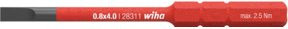 Wiha SoftFinish electric slimBit Schlitz Wechselklinge, Farbe: Rot, Breite: 5,5 mm, Länge: 75 mm - Bild 2