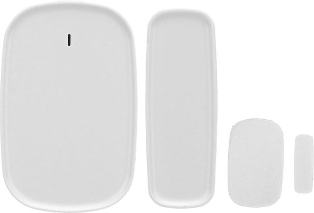 Drahtloser WiFi Türfenster Sensor Detektor mit App-Steuerung und Timer in Weiß - Bild 1