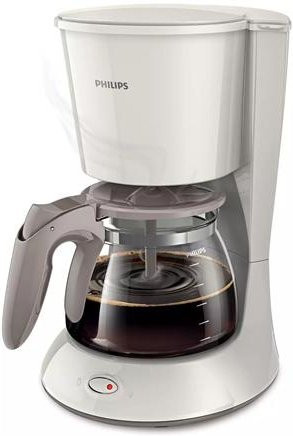 Philips Daily Collection Kaffeemaschine HD7461/00 in Weiß und Braun mit Glaskanne - Bild 1