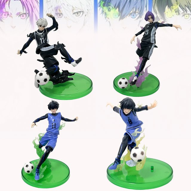 Bandai Blue Lock Isagi Yoichi Bachira Meguru Nagi Seishiro Mikage Reo, Einzelfigur, Kunststoff, Bunt / Mehrfarbig - Bild 1