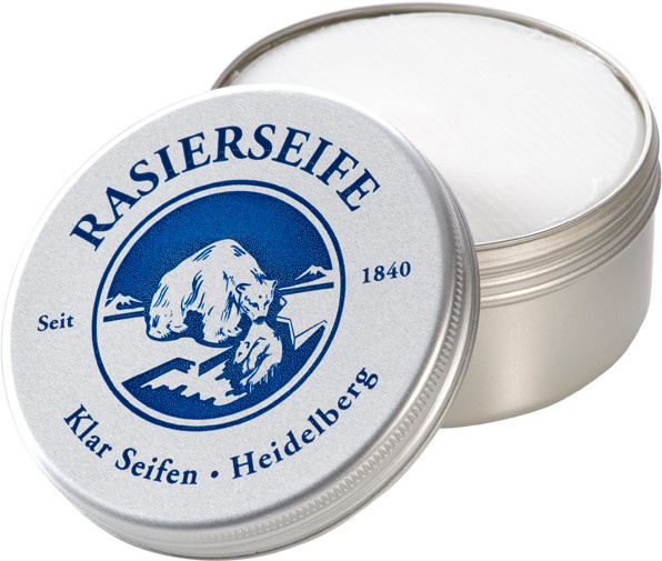 Klar Rasierseife Lemongras, Schaum, Unisex - Bild 1