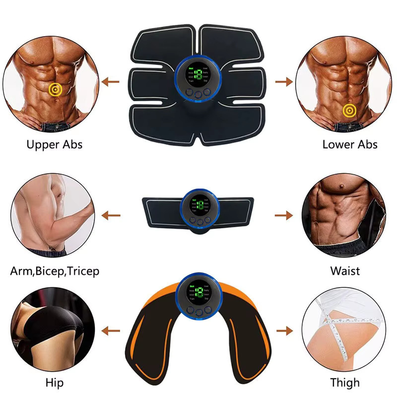 CAMMUO EMS Muskelstimulator, Schwarz, Unisex - Bild 2