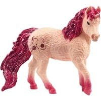 Schleich Bayala Planetea Einhorn Spielfigur in Rot, Braun und Rosa/Pink - Bild 1