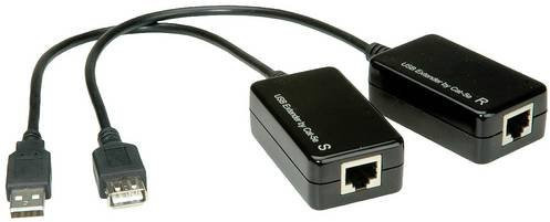 Value USB-A auf USB-A Kabel in Schwarz - Bild 1