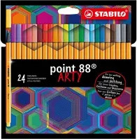 STABILO Fineliner point 88 ARTY Multicolor 24er Pack - Bild 1