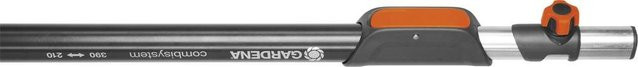 Gardena combisystem Teleskopstiel aus Aluminium, Grau, Länge: 210 - 390 cm - Bild 3