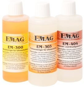 EMAG Ultraschallreiniger Konzentrat Komplettset für die Werkstatt, 3 x 100 ml - Bild 1