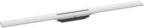 Hansgrohe RainDrain Flex Duschrinne als Fertigset in Mattweiß, Breite: 90 cm - Bild 1