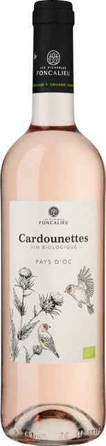 Vignobles Foncalieu Les Cardounettes, Syrah, trocken, Roséwein, 2025, 0,75 l - Bild 1