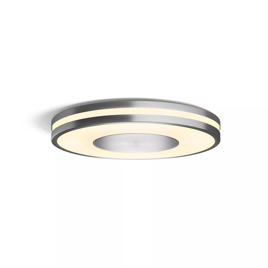 Philips Hue White Ambiance Being LED Deckenleuchte in Silber mit Dimmschalter - Bild 1