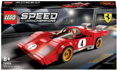 LEGO Speed Champions 1970 Ferrari 512M Rennwagen Set 76906 - Bild 1