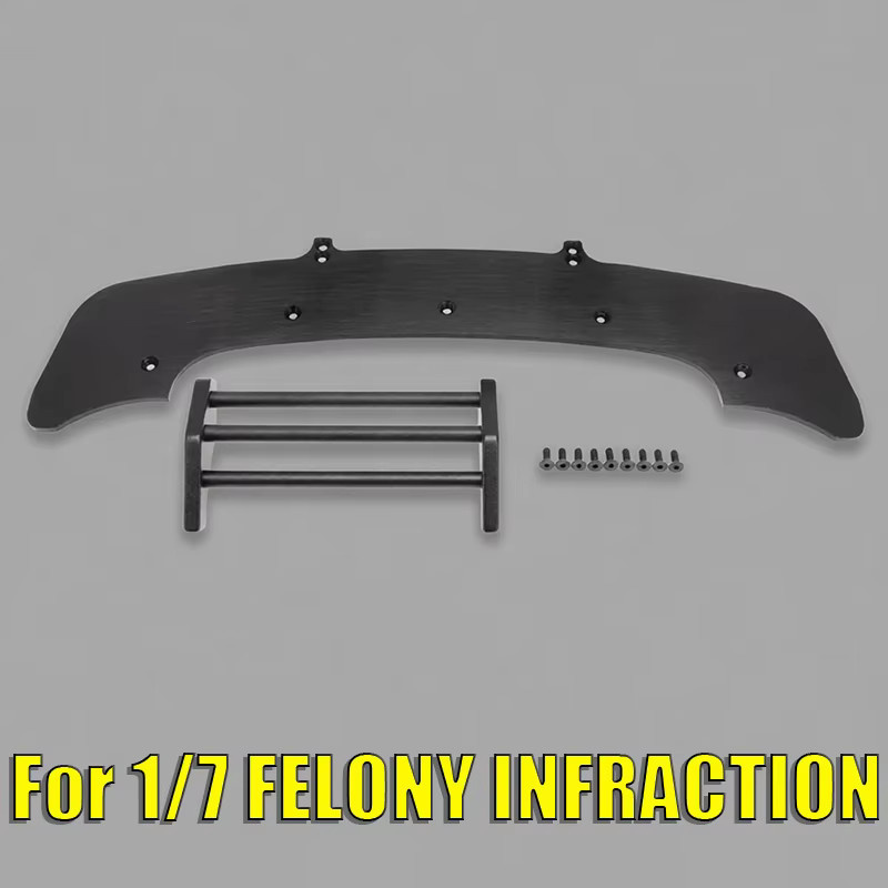 ARRMA Felony Infraction RC Truck, RC Auto, 1-teiliges Set, 1/7, Metall, Schwarz - Bild 3