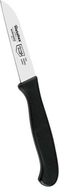 Metaltex Gemüsemesser aus Edelstahl in Silber und Schwarz, B/H/L: 1,5 x 6,8 x 22,7 cm - Bild 1